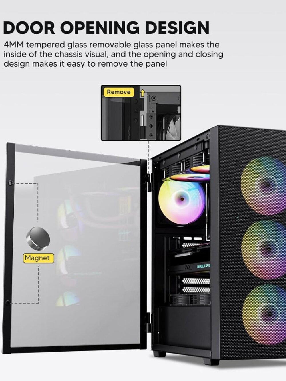 Custom Gaming PC AMD Ryzen 5| RTX 5060 8GB| 32GB DDR4| 2TB HDD+NVMe| WiFi & BT - Picture 12 of 16